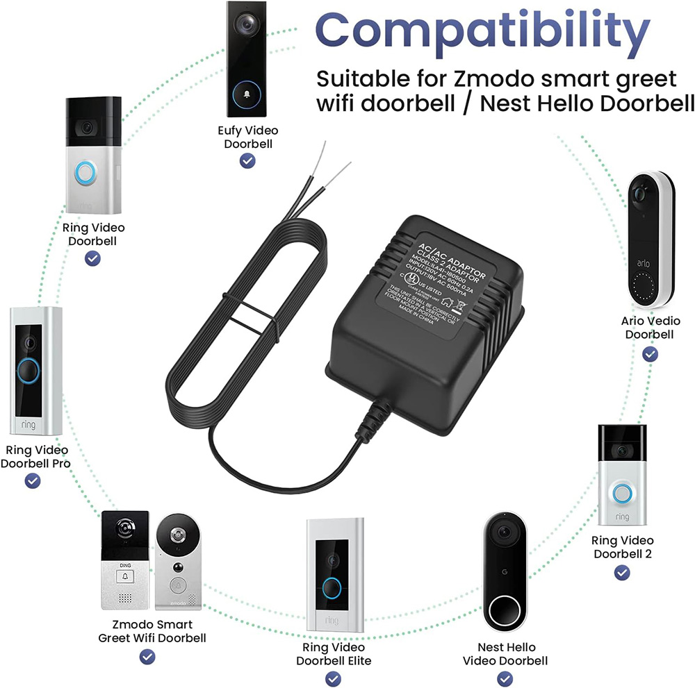 18V 500mA Doorbell Adapter, Vi - Power Tools For Sale review and price